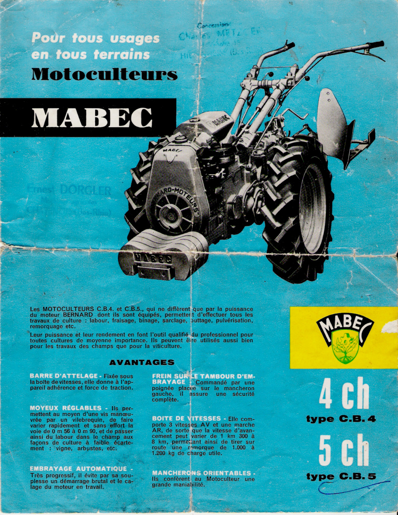 mabec CB 11 D - Roues pour Mabec CB 4 Projet31