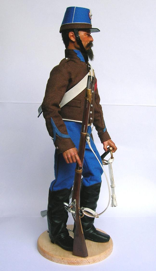 Cavalier du 2e Hussards, Algérie 1845 2ehuss13