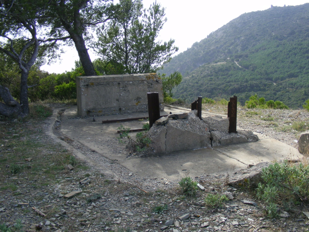 emplacement d'artillerie près de la batterie de peyras  Tor11813