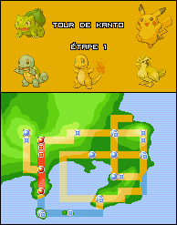 [Tour de Kanto n°2] Informations et étapes Tdkant11