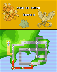 [Tour de Kanto n°2] Informations et étapes Tdkant14