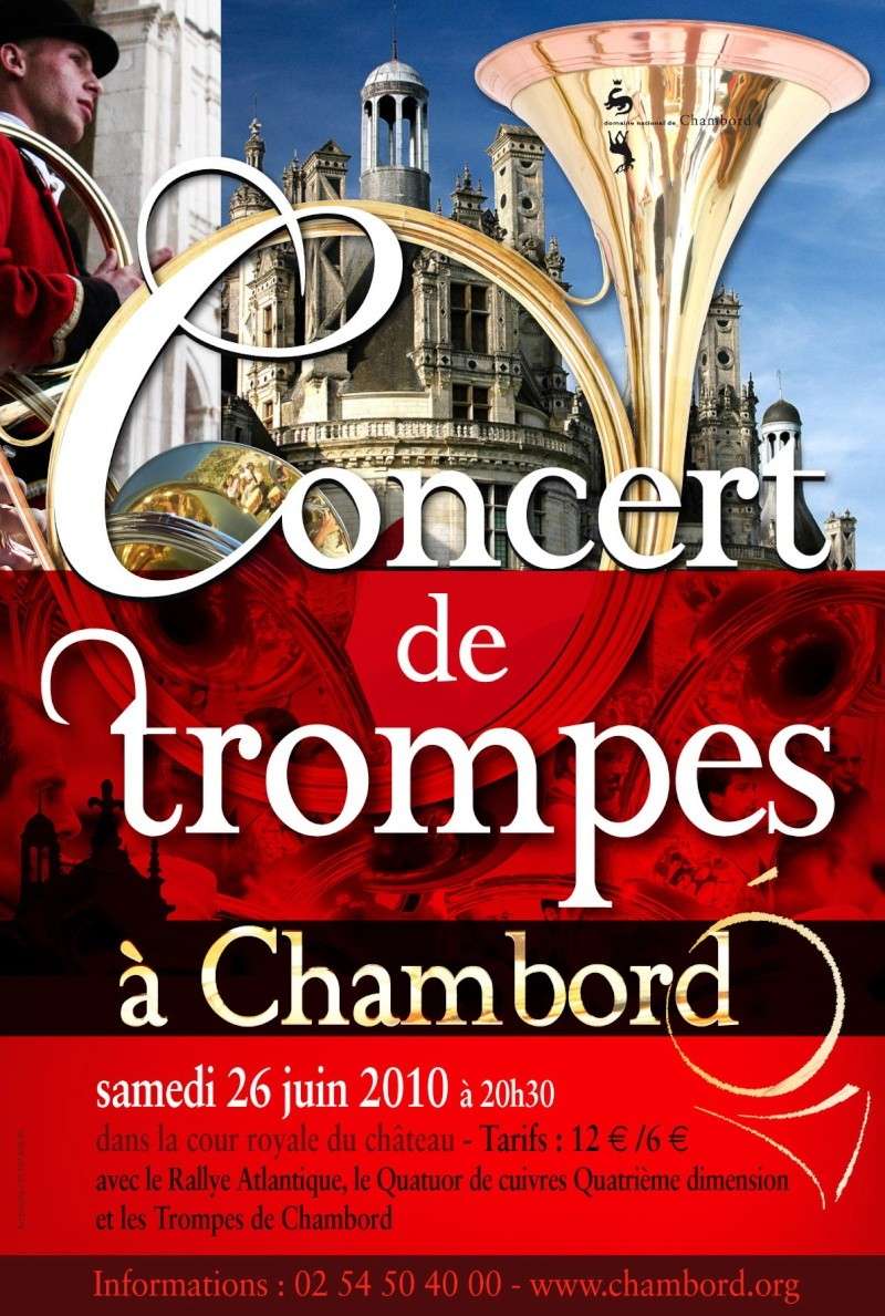 Au château de Chambord le 26 juin 2010 Affich13