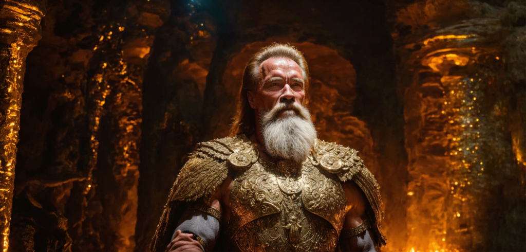 IA générateur d'images : Arnold Schwarzenegger/King Conan  E908d810