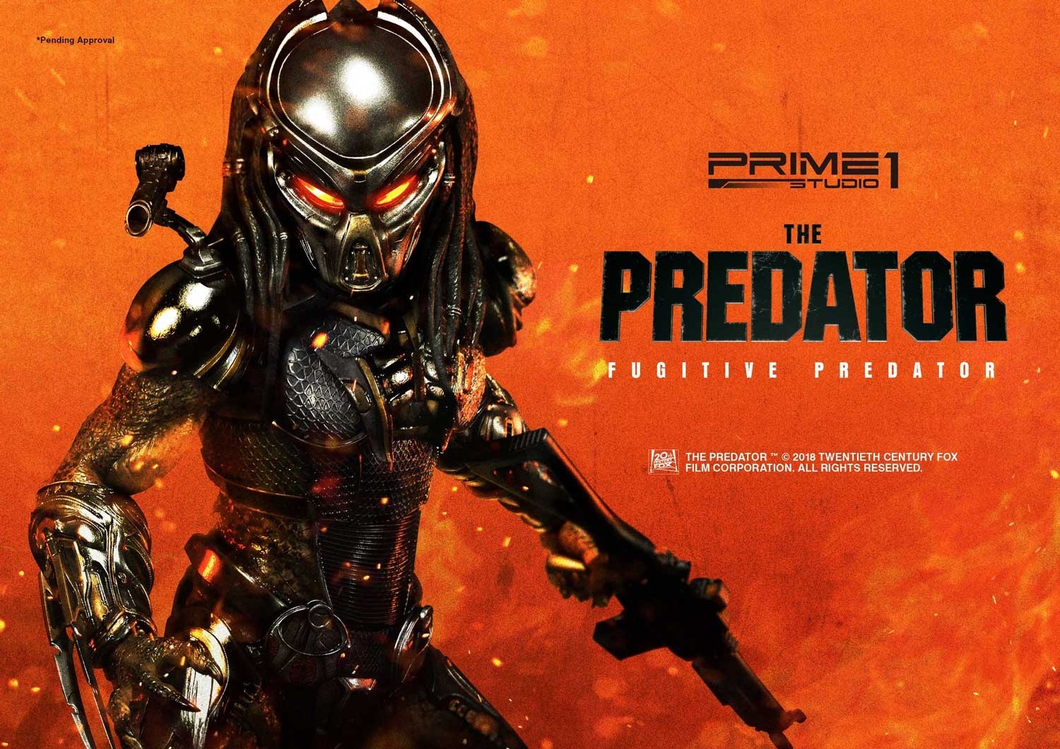  Premium Masterline The Predator (Film) Fugitive Predator Deluxe Version Pmtpr-18