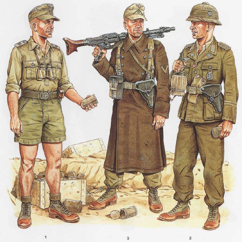 Uniformes de la Wehrmacht sur tout les fronts. Germ1010