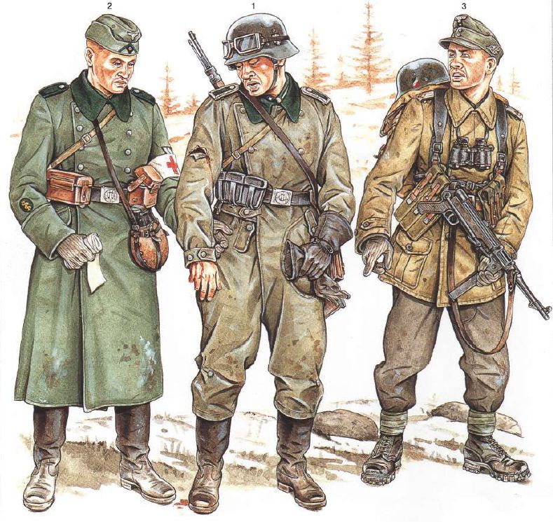Uniformes de la Wehrmacht sur tout les fronts. Germ3v10
