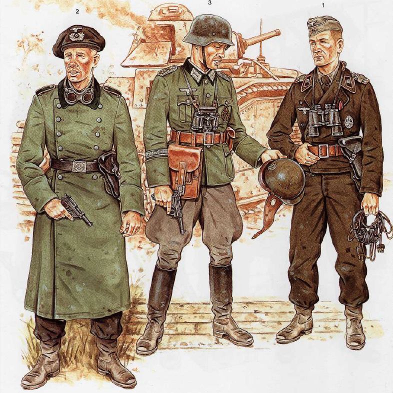 Uniformes de la Wehrmacht sur tout les fronts. Germ5r10