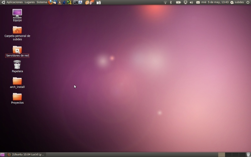 Ubuntu 10.04 Lucid Lynx Pantal13