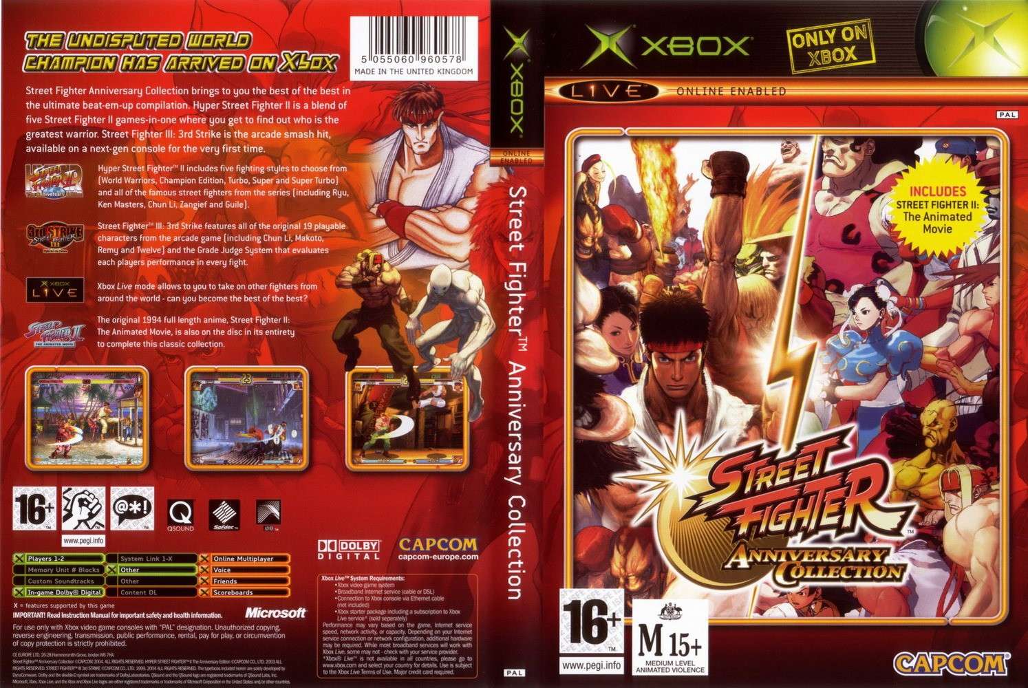 XBOX) Street Fighter: Anniversary Collection [PAL-E] [2.65GB] للتحميل Pal_st10