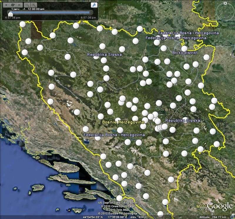 Guerre en Bosnie Herzégovine [fichier KMZ pour Google Earth] Bos110