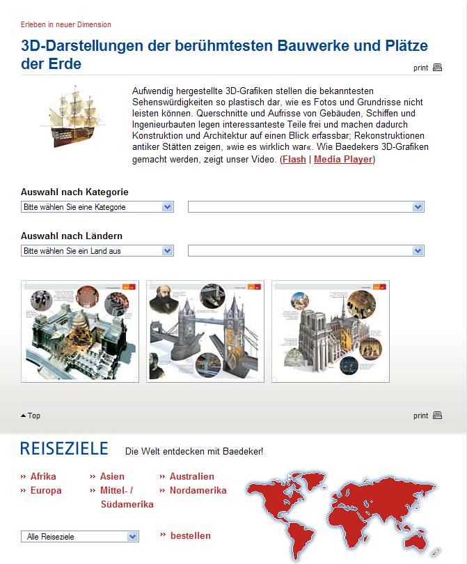 Baedeker Reiseführer : Cartes - Plans et écorchés 3D Captur75