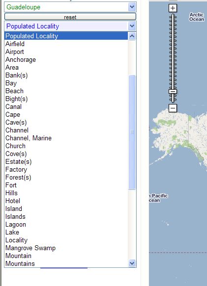 WORLD MAP TROT : Base de données géographiques Map0310
