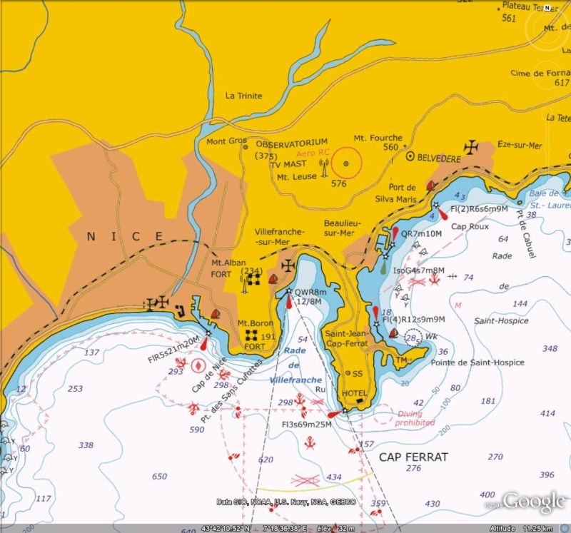 Cartes Marines - Nautical Maps - Cartas Nauticas Map110