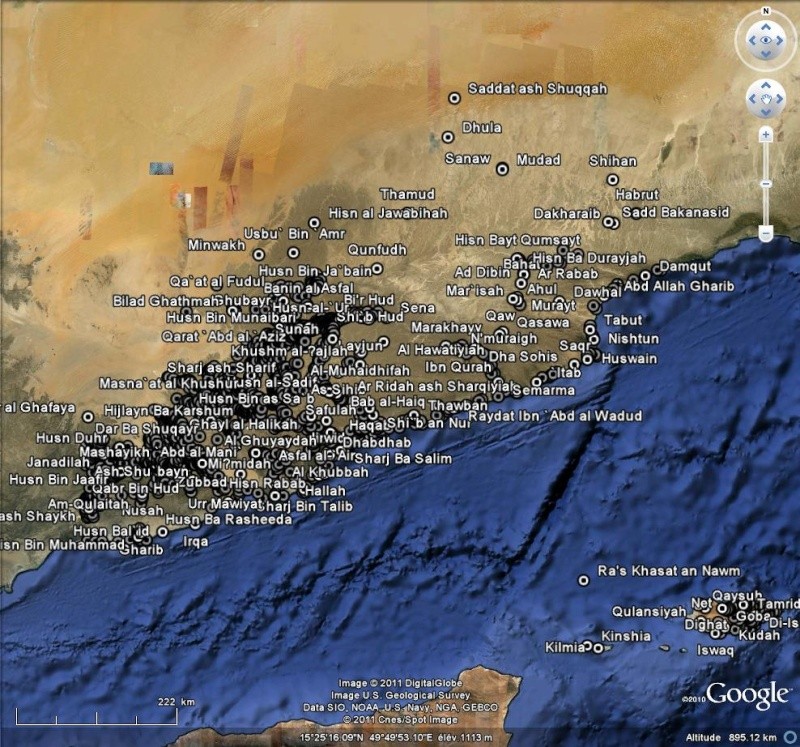 Fichiers KMZ : 3000 villes et villages du Yemen Yemen_12