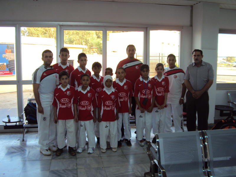 حصول فريق الأهلي بنغازي علي الترتيب الثاني في بطولة الجماهيرية للتايكواندو Dsc00010