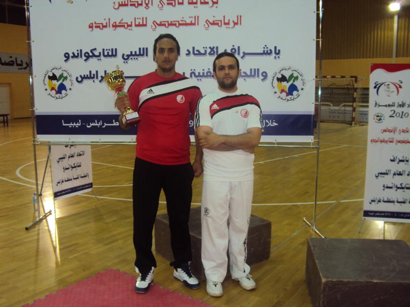حصول فريق الأهلي بنغازي علي الترتيب الثاني في بطولة الجماهيرية للتايكواندو Dsc00210