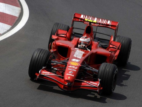 Ferrari F2007 de Kimi Raikkonen up le 31/08/2010 Kimira10