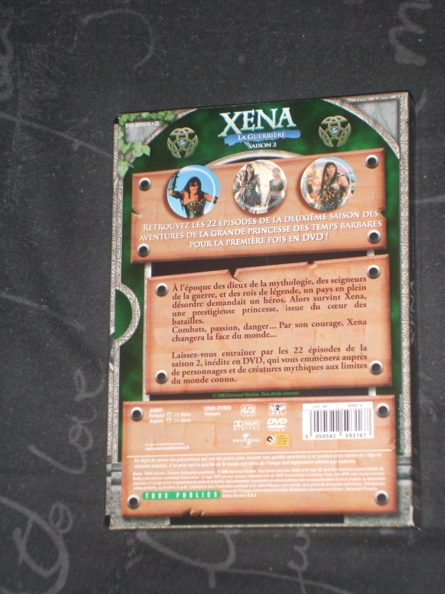Coffret DVD Xena Saison 2 Dscf0211