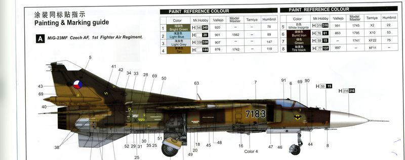 [Trumpeter] MiG-23MF 2210