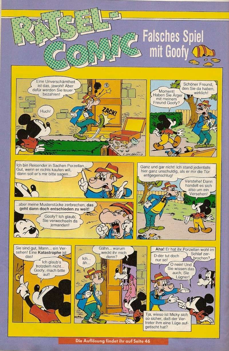 Rtsel-Comic 20: Falsches Spiel mit Goofy (gelst von Tagchen) Nummer13
