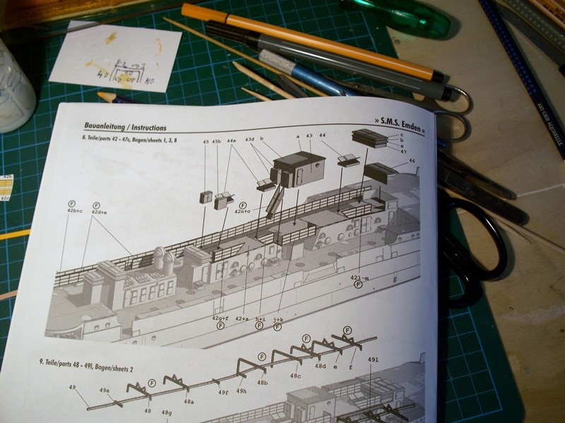 SMS Emden im Tropenanzug Kartonmodell HMV-Verlag 1:250 mit Lasercutteilen FERTIG - Seite 3 Emden_56