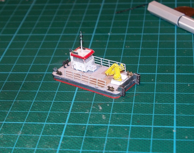 Delta Multicraft Workboat   1:250 Karton Paper Shipwright - kostenloser Download Work_b11