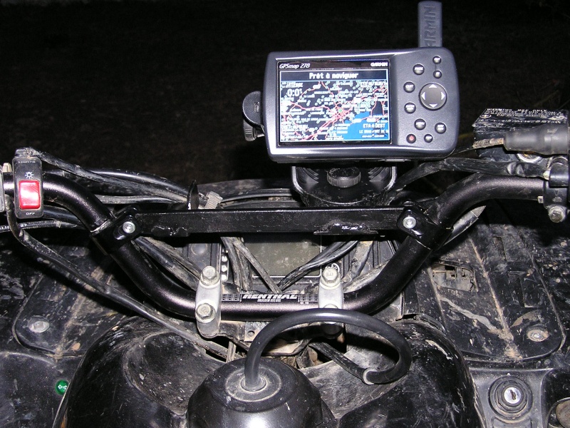 fabrication support GPS et Xénon P1010011