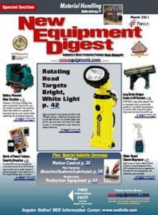 مجلة New Equipment Digest الشهيرة في عالم الأدوات والأجهزة والمعدات 13014210