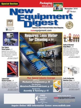 مجلة New Equipment Digest الشهيرة في عالم الأدوات والأجهزة والمعدات Ned20110