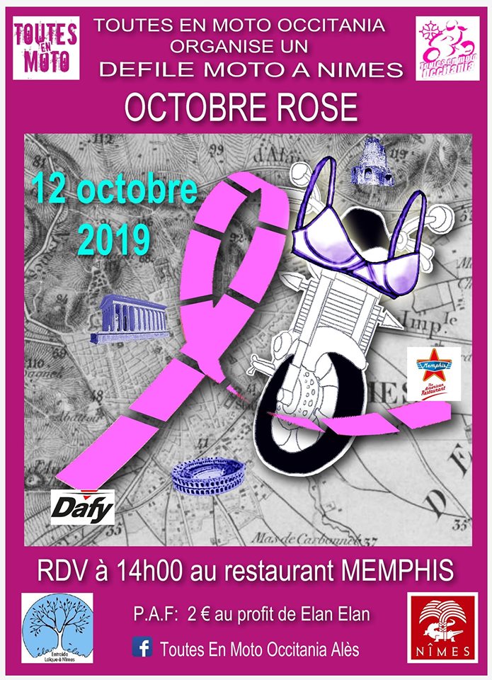 Samedi 12 octobre 2019 - défilé moto à Nîmes  70891710