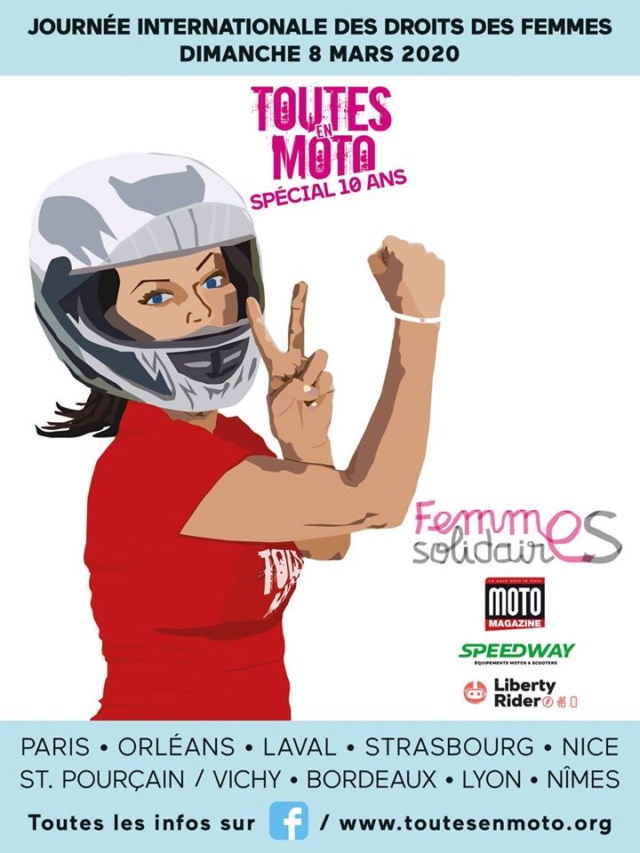 Dimanche 8 Mars - Défilé Toutes en Moto Nîmes  84108310