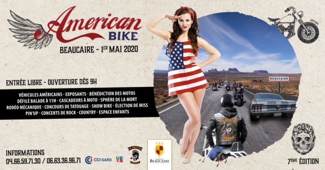 Vendredi 1er mai 2020 - Américan Bike à Beaucaire 84290810