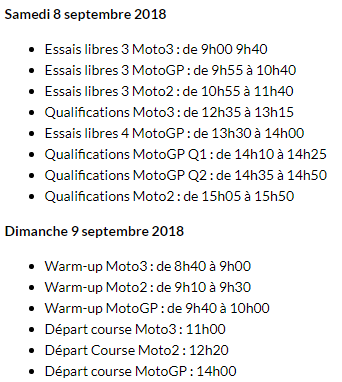 Dimanche 9 septembre - Moto Gp - Grand Prix Octo de San Marin e della Riviera di Rimini - MISANO Captur26