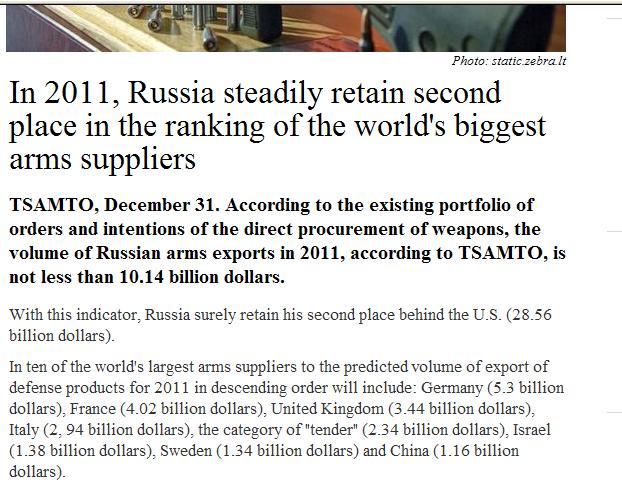 صفقات روسيا 2011 زياده رهيبه فى حجم التصدير...عقود اسلحه ضخمه لمصر .... 0000111