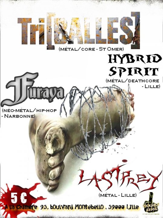 Last prey w/ Hybrid sporot, Triballes et furaya à la chimère (lille) le 15/05/10 25199_10