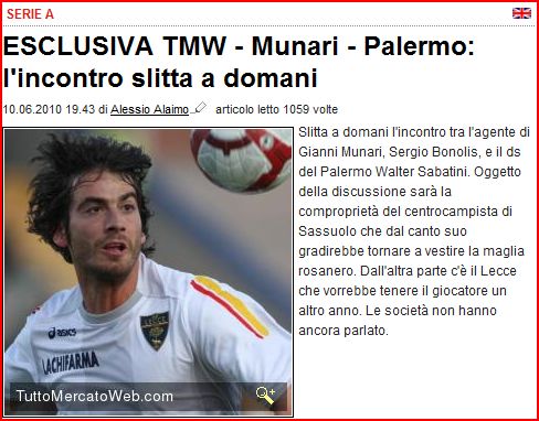 CALCIOMERCATO ESTIVO US LECCE (ESTATE 2010) - Pagina 3 Cattur18