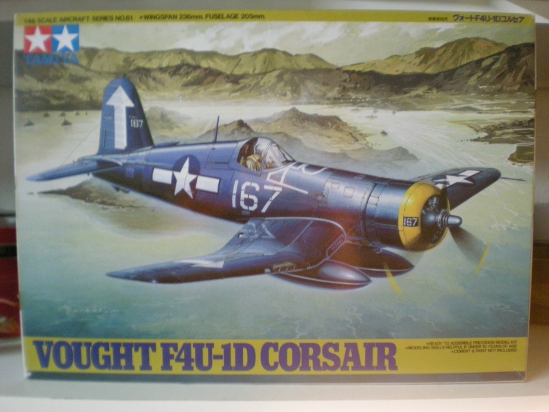 F4U1-D Corsair [tamiya] 1/48 (1 post 2 maquettes) Dscn4310