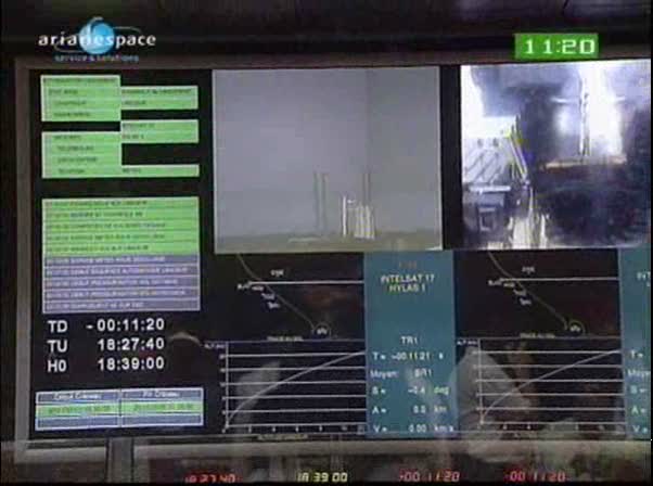 Ariane 5 ECA V198 / Hylas 1 + Intelsat 17 (26/11/2010) Vlcsna11