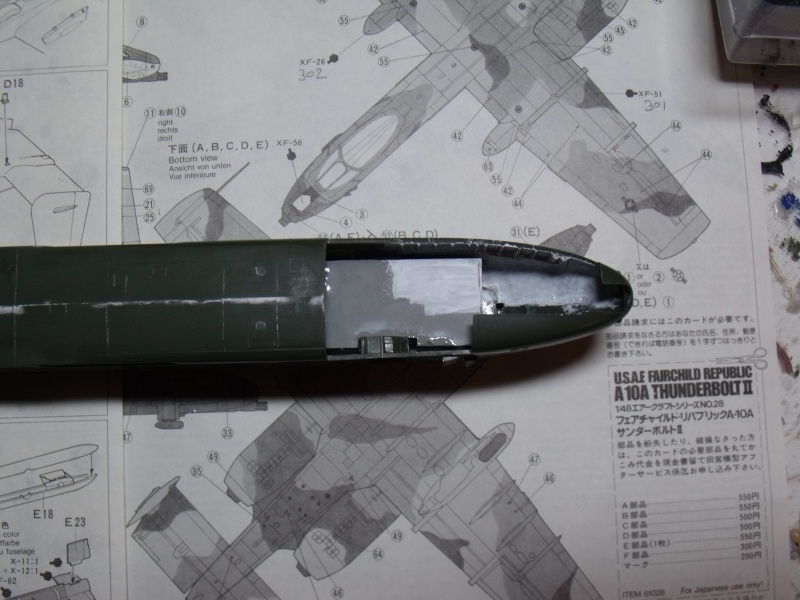 A10A Thunderbolt II (Warthog) 1/48  [Tamiya] + kit résine et photodécoupe. Dscf9819