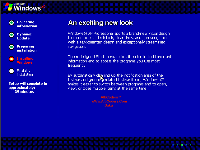 Si ta formatosh PC me Windows XP 1310