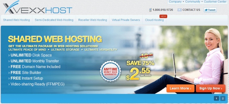 แนะนำ vexxhost  ราคาเบาๆ  แต่ คุณภาพ คับ แก้ว  unlimited space and datatransfer Vexxho10