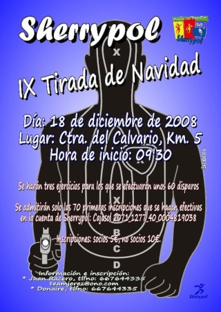 IX  TIRADA DE NAVIDAD  INTERPROVINCIAL  " SHERRYPOL" Tiroao10