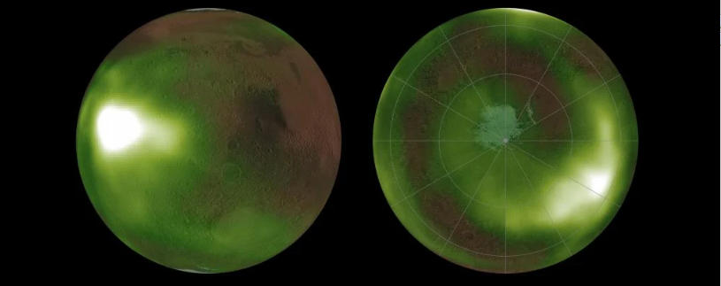 لأول مرة.. رؤية أنماط توهج غريب في جو المريخ (فيديو) 5f2d1b10