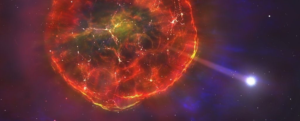 انفجار نووي حراري غامض يدفع نجمًا غريبًا بسرعة عبر مجرتنا Ie10