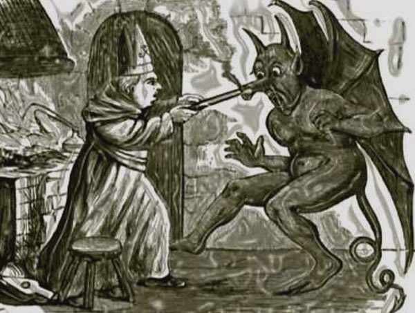 أشهر الحكايات الأسطورية عن الشيطان في العصور الوسطى  Mediev14