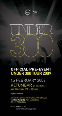 DOMENICA 15 UNDER 300 OFFICIAL PRE-EVENT@KETUM BAR N5340610