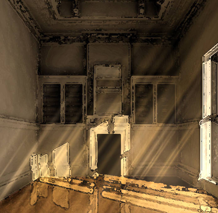 render master: Texture and Lighting Competition ( the ABANDONED ROOM) Entry10