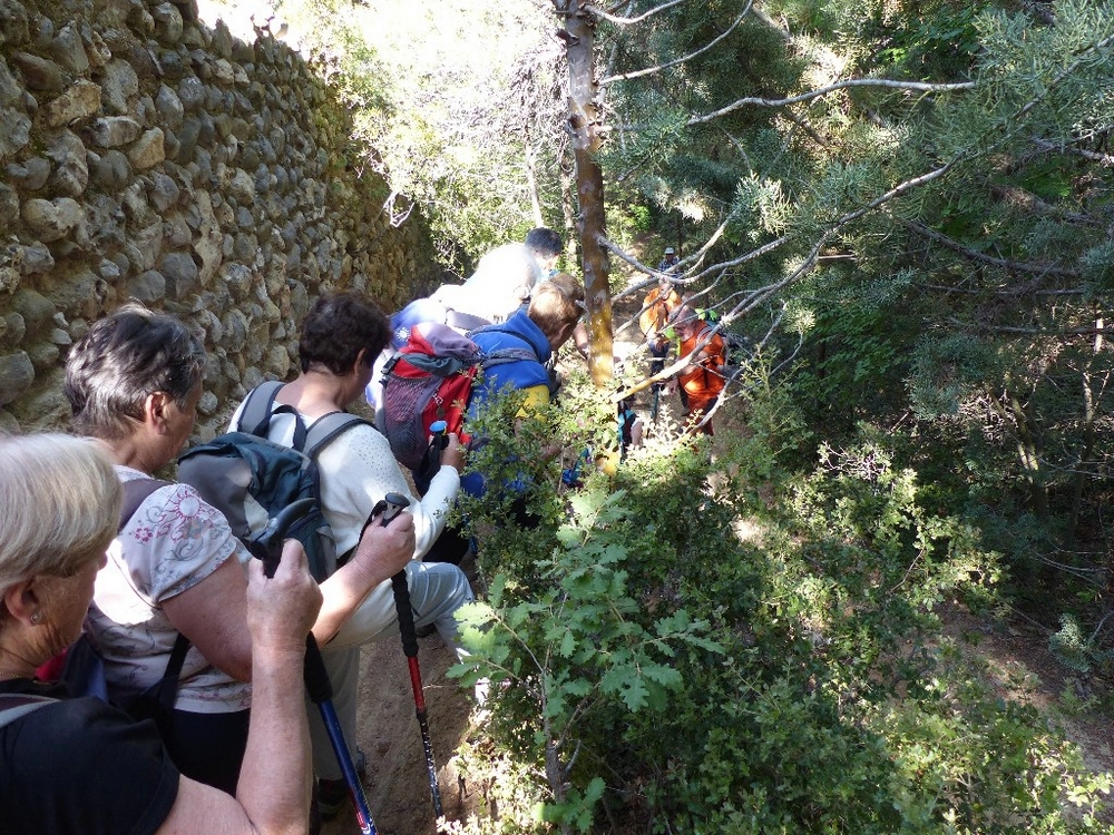 Randonnée groupe de JM et Gérard Au Mur de Gueydan le Jeudi 16 Mai  2019 00248