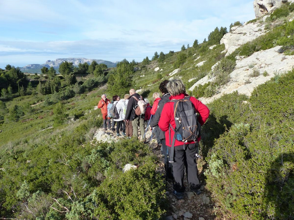 Randonnée groupe de JM et Gérard à la Couronne de Charlemagne le jeudi 30 Janvier 2020 00558