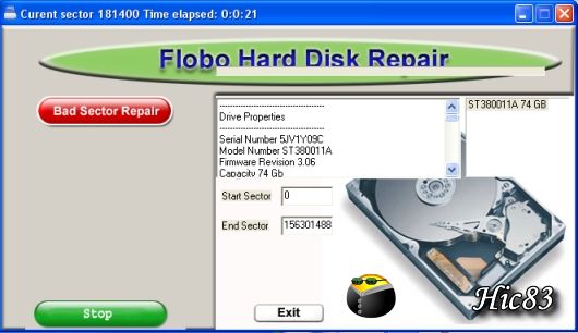            Flobo Hard Disk Repair 2.0 -  2 1122
